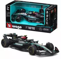BBURAGO 1:43 automodelis F1 Mercedes-AMG Petronas F1 W15 Team, 18-38208