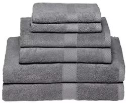 Egeria Rankšluostis DIAMANT ANTHRACITE. 70x140 - 2 vnt.