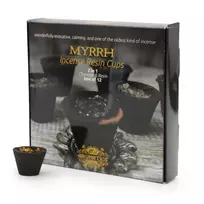 Aw Aromatics Kvepalų Indelis - Mira AW Myrrh Derva 12 Indelių po 10g su Metaliniu Laikikliu