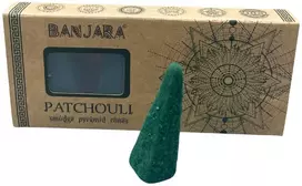 Ancient Wisdom Piramidiniai kūginiai smilkalai Patchouli, Banjara, 40g