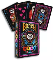 Bicycle Disney Coco kortos – holografinė dėžutė, pokeriui, kolekcionieriams