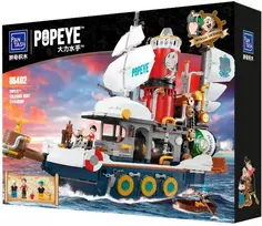Dėlionė Pantasy Popeye Treasure Hunt Steamship Construction Set