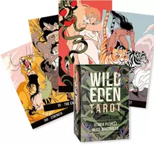 Wild Eden Taro kortos Lo Scarabeo – 78 kortų rinkinys su knygele