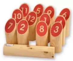 Hot Sports Lauko žaidimas Viking Number Kubb