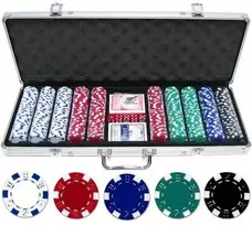 Hot Sports Pokerio žetonų rinkinys Poker Set 500