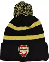 Rankšluostis Žieminė Kepurė Su Bumbulu FC Arsenal Crest