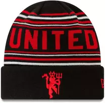 Rankšluostis Manchester United Stripe Žieminė Kepurė New Era