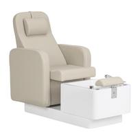 Pedikiūro kėdė su vonia Sillon Elysia SPA, kreminė