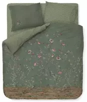 Patalynės komplektas PIP Studio Okinawa Žalias 200x200+60x63