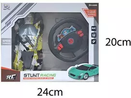 Radijo bangomis valdoma mašina Stunt Racing su vairu 20cm XY24-403C