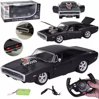 Jokomisiada Nuotoliniu būdu valdomas automobilis Dodge Charger R/T 1970 m., ikoniškas amerikietiškas RC0725