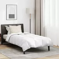 Patalynės komplektas Žiemos antklodė su pagalve 2 pcs Balta Plunksna
