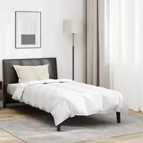 Patalynės komplektas Vasaros antklodė su pagalve 2 pcs Balta Plunksna