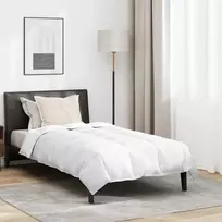 Patalynės komplektas Žiemos antklodė su pagalve 2 pcs Balta Plunksna