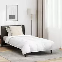 Patalynės komplektas 2-in-1 Antklodė su pagalve 2 pcs Balta Plunksna