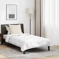 Patalynės komplektas Visų sezonų antklodė su pagalve 2 pcs Balta Mikropluoštas