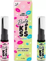 Secretplay Cosmetic Secret Play Flirty Kiss Dual Sensation Edible Gels Strawberry & Mint 2x8g