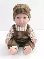 None Nežinomas Lėlė – kūdikis su priedais Pure baby 706629W, 25 cm