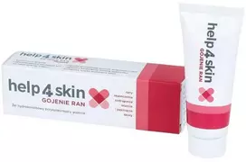 Help4Skin Hidrokoloidinis gelis greitesniam žaizdų gijimui, 50 ml