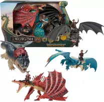 Kaip prisijaukinti slibiną Drakono ir figūrėlės rinkinys Kaip prisijaukinti Dragon 7 dalys Dragon Vulkano sala