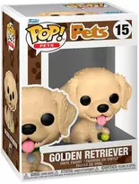FUNKO POP! Vinilinė figūrėlė: Pets - Auksaspalvis retriveris, 9 cm