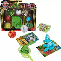 Set Bakugan Battle Pack Strategy Game + Figūros Special Attack Octogan Special Attack Spidra