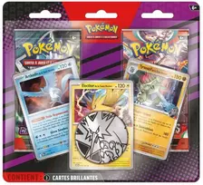 Kolekcionuojamų kortelių žaidimas - Pokémon TCG Scarlet and Violet Team Rocket 3-Pak Blister (Prancūzų)
