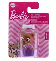 Mattel Barbie mini figūrėlė šuniukas krepšelyje Puppy