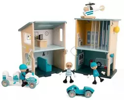 Classic World Medinis policijos nuovados rinkinys 12vnt