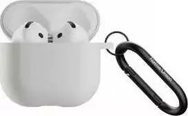 Native Union Active dėklas silikonowe etui ochronne na AirPods 4 sandstone