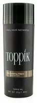 Toppik Hair Building Fibers atspalvį suteikianti priemonė plaukams, spalva: Medium Brown, 55 g