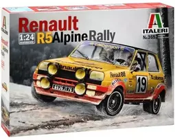 Italeri Renault R5 Alpine Rally 1/24 plastikinis surinkimo rinkinys 3652