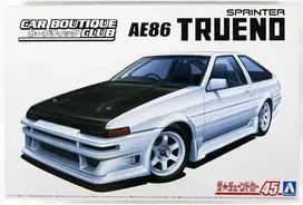 Aoshima Toyota Sprinter Trueno AE86 1/24 surenkamas plastikinis modelis