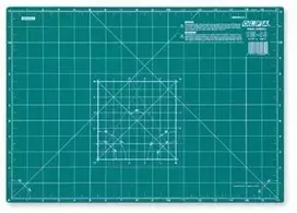 OLFA pjaustymo kilimėlis A3 – dvipusis, graduotas, 2 mm, coliai/cm 450×320