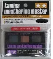 Tamiya Weathering Master 87088 - deginta mėlyna, raudona, tepalo dėmės