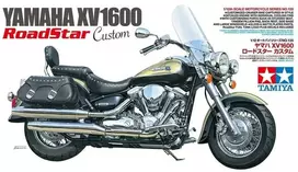 Tamiya Yamaha XV1600 Road Star Custom 1/12 surenkamas plastikinis modelis 14135