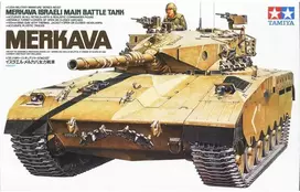 Tamiya Merkava Izraelio tankas 1/35 plastikinis modelis 35127