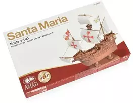 Amati Santa Maria medinis laivo modelio rinkinys 1:100, Pirmas žingsnis