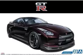 Aoshima Nissan GT-R R35 Spec-V ’09 1/24 surenkamas modelis