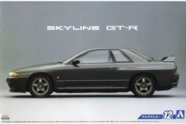 Aoshima Nissan Skyline GT‑R R32 ’89 1/24 plastikinis surinkimo rinkinys