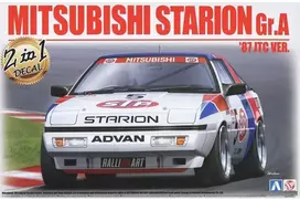 Nunu Beemax Beemax Mitsubishi Starion Rally Gr.A 1/24 modelio rinkinys 2 versijos