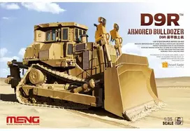 Meng Model D9R šarvuotas buldozeris (Caterpillar D9) 1/35, surenkamas SS-002