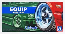 Aoshima E'quipe Short Rim 14'' ratlankių komplektas 05547