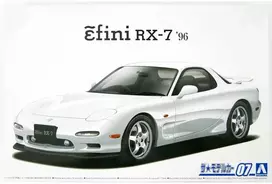 Aoshima Mazda Efini RX-7 FD3S '96 1/24 plastikinis surenkamas modelis