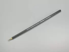 Tamiya precizinis teptukas S, sabalo šeriai, bambukinė rankena