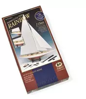 Amati Rainbow jachtos medinis surenkamas modelis 1:80 su įrankiais 46 cm