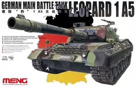 Meng Model Meng Leopard 1 A5 vokiškas tankas 1/35 plastikinis modelis (TS-015)
