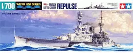 Tamiya HMS Repulse 1/700 plastikinis laivo modelis 31617