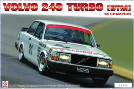 Nunu Beemax Volvo 240 Turbo DTM 1985 čempionas 1/24 plastikinis modelio rinkinys Beemax