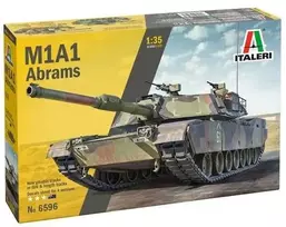 Italeri M1A1 Abrams 1/35 plastikinis surenkamas modelis (6596)